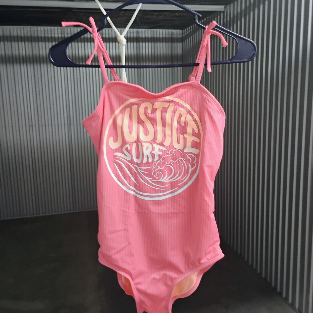 Justice Coral Swimsuit